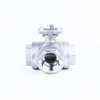 Stainless Steel 3-Way Ball Valve