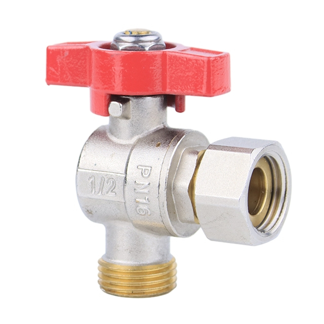 Angular Boiler Ball Valve