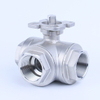 Stainless Steel 3-Way Ball Valve