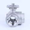 Stainless Steel 3-Way Ball Valve