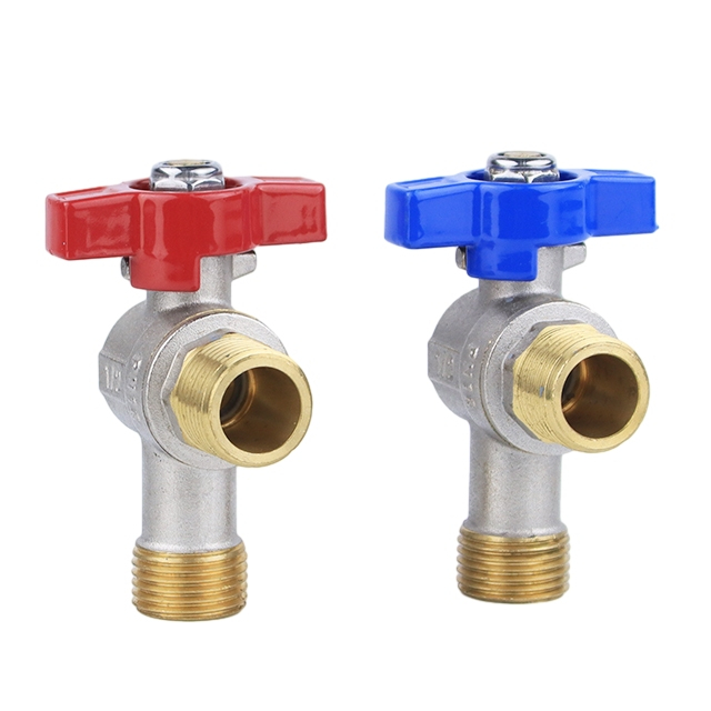 Angle Boiler Ball Valve (medium length)