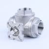 Stainless Steel 3-Way Ball Valve