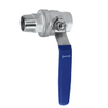 LTE Type 304 Stainless Steel Two-piece Internal And External Wire Ball Valve