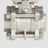 Stainless Steel Three-piece High Platform Internal Wire Ball Valve