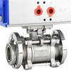 Q11F-16PGUQ Pneumatic High Vacuum Ball Valve