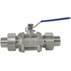Q21F-16PStainless steel three-piece welded casing ball valve