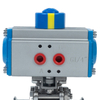 Three-piece High Vacuum Ball Valve