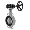 D371X-16PClamp butterfly valve with handle