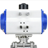 Q61FHigh platform three-piece 304 stainless steel ball valve with internal thread