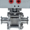 Three-piece High Vacuum Ball Valve