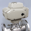 Three-piece High Platform Flanged Ball Valve