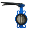 Cast iron butterfly valve with grip
