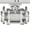 Q11F-16PGUQ Pneumatic High Vacuum Ball Valve
