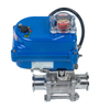 Electric Three-piece Vacuum Ball Valve