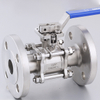 Three-piece High Platform Flanged Ball Valve