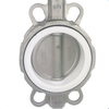 D371X-16PClamp butterfly valve with handle