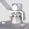 Two piece ball valve with internal thread LTE type