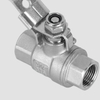LTWE Type Stainless Steel Two-piece Ball Valve with Internal Teeth