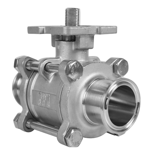 Q81F-16PStainless Steel Clamp Ball Valve