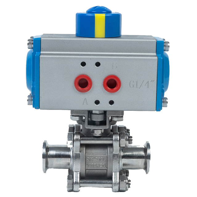 Three-piece High Vacuum Ball Valve