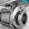 Q641F-16P Pneumatic High Vacuum Ball Valve