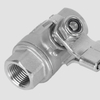 LTWE Type Stainless Steel Two-piece Ball Valve with Internal Teeth