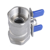 One Piece Butterfly Ball Valve