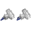 Stainless Steel Two Piece Type Butterfly Handle Ball Valve