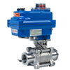 Electric Three-piece Vacuum Ball Valve