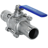 Q61F-16PStainless Steel Three-piece Lengthened Butt Welding Ball Valve