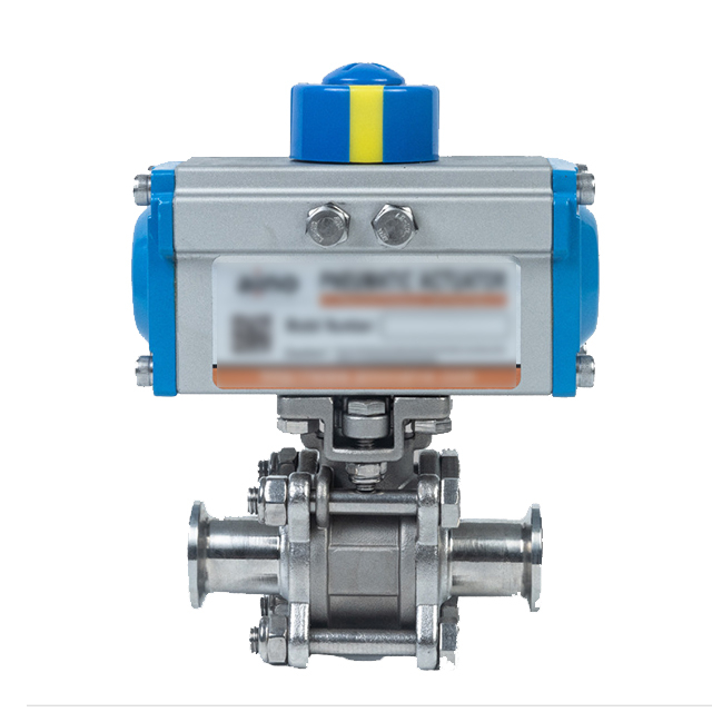 Three-piece High Vacuum Ball Valve