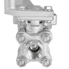 Three-piece Automatic Return Ball Valve