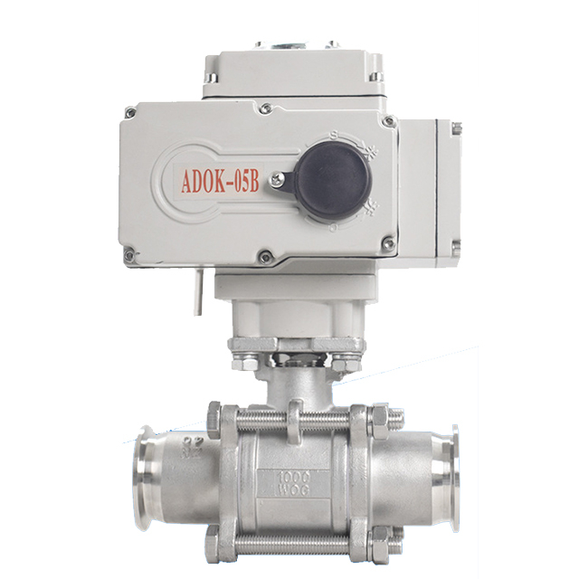 Q911F-16PGUD Type - Electric High Vacuum Ball Valve