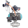 Q611F-16PGUQ Pneumatic Vacuum Ball Valve