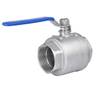 Two piece ball valve with internal thread LTE type